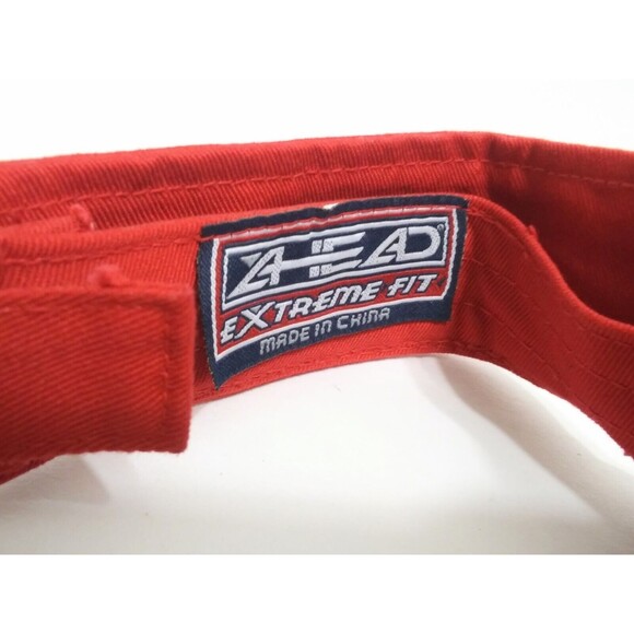 Scotland Run Visor Golf Hat Cap Red  Adjustable Williamstown New Jersey Club - Picture 10 of 10